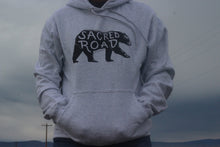 Load image into Gallery viewer, Sacred Road Bear Hoodie (Light Gray)

