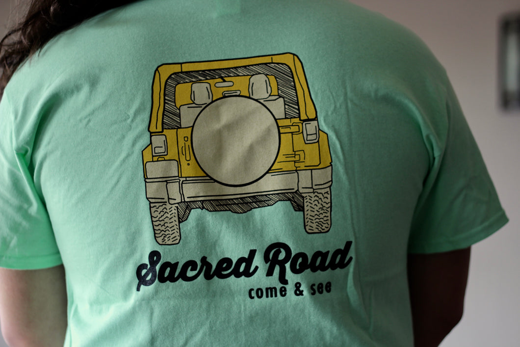 Sacred Road Adventuring T-Shirt (Mint Green)