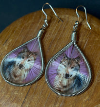 Load image into Gallery viewer, Wolf Thread Earrings
